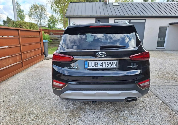 Hyundai Santa Fe cena 143000 przebieg: 45000, rok produkcji 2020 z Lublin małe 407